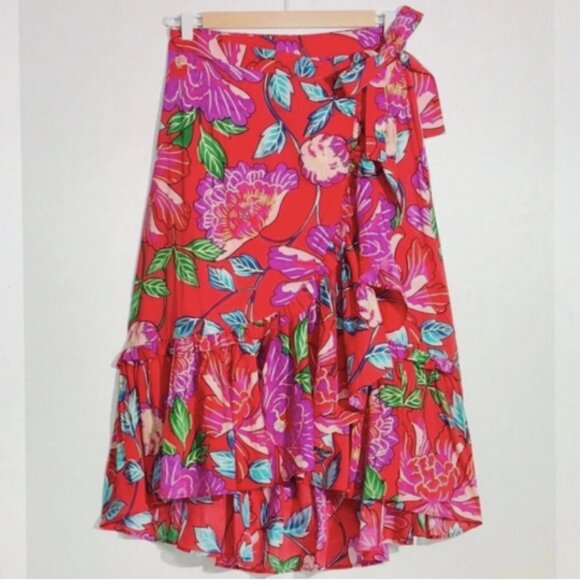 & Other Stories Dresses & Skirts - & Other Stories Anthropologie Floral Midi Skirt